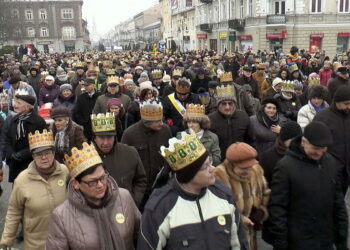 Tłumy podczas Orszaku Trzech Króli w Radomiu!