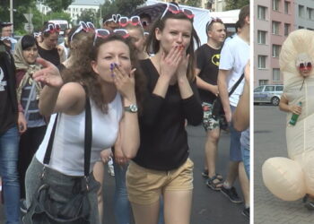 Radomscy żacy barwnym korowodem rozpoczęli 45. Wiosnę Studencką!