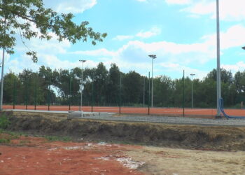 Zakończenie budowy kortów tenisowych na Borkach coraz bliżej