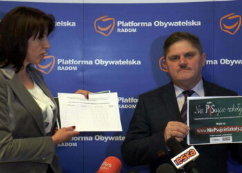 Parlamentarzyści PO rozpoczynają zbiórkę podpisów ws. referendum odwołującego zmiany w szkolnictwie
