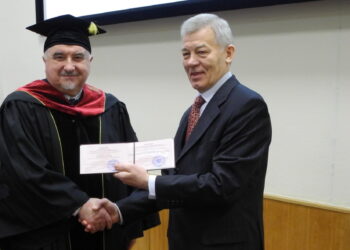 Prof. Łukasik z tytułem doktora honoris causa moskiewskiego uniwersytetu
