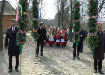 Niedziela Palmowa w radomskim skansenie
