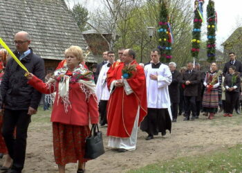 Tłumy podczas Niedzieli Palmowej w Muzeum Wsi Radomskiej