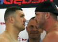Ceremonia ważenia przed galą MGębski Boxing Night