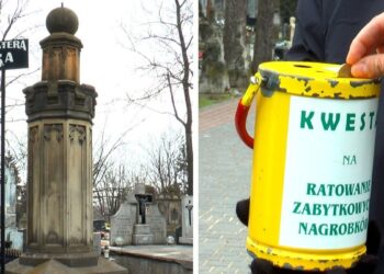 Wielkanocna kwesta na radomskim cmentarzu