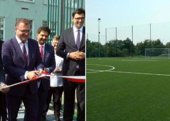 Nowy rok szkolny rozpoczęty. „Elektronik” z nowym boiskiem