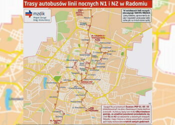 Już w weekend na radomskie ulice wyjadą dwie nowe, nocne linie autobusowe