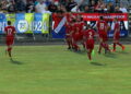 Pewne zwycięstwo w pierwszym meczu barażowym. Mazovia – Broń 0:2 [SKRÓT]