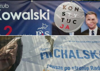 Plaga zniszczonych banerów wyborczych. Kandydaci PO i PiS apelują o kulturę polityczną
