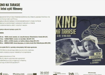 Kolejna projekcja z cyklu „Kino na tarasie” w radomskiej elektrowni