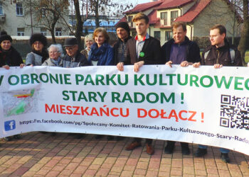 Społeczny Komitet Ratowania Parku Kulturowego Stary Radom staje w obronie Parku Stary Ogród