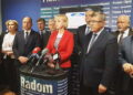 Konferencja prasowa Prawa i Sprawiedliwości, w której udział wzięli z radomscy parlamentarzyści PiS [CAŁA KONFERENCJA]