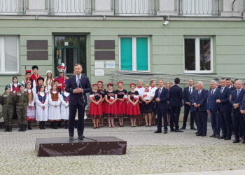 Wystąpienie prezydenta Rzeczpospolitej Polskiej Andrzeja Dudy w Białobrzegach