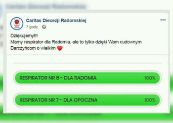 Udało się! Mamy respirator dla Radomia
