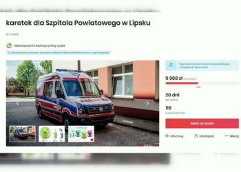 Mieszkańcy Powiatu Lipskiego zbierają pieniądze dla lokalnego szpitala