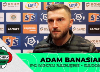 Adam Banasiak po meczu Zagłębie – Radomiak [RADOMIAK.TV]