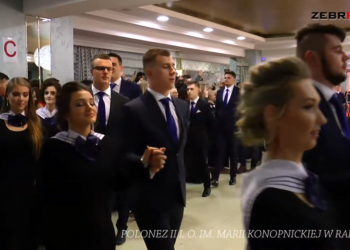 Polonez maturzystów II L.O. im. Marii Konopnickiej w Radomiu