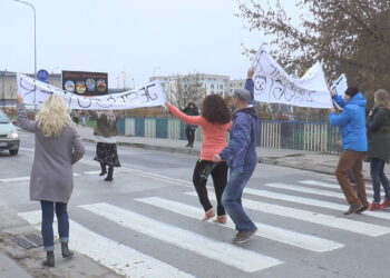 Taneczne przejście dla pieszych
