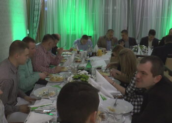 Piłkarze Radomiaka spotkali się przy wigilijnym stole