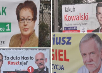 A plakaty nadal wiszą…