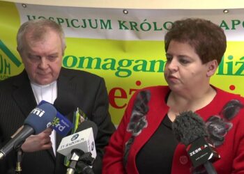 Posłanka w obronie Hospicjum Królowej Apostołów