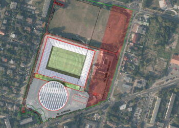 Zmiana planów! Hala i nowoczesny stadion przy Struga