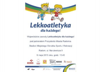 Wojewódzkie zawody lekkoatletyczne już 9 maja!