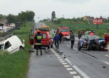 Groźny wypadek w Krogulczej k. Orońska!