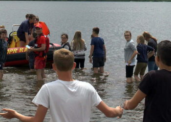 Pokazali dzieciom, jak bezpiecznie wypoczywać nad wodą