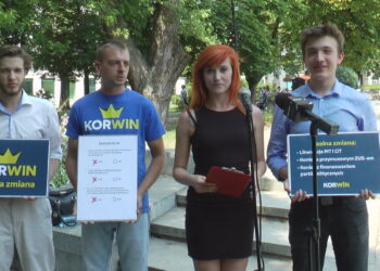 Działacze partii KORWiN chcą dodatkowych pytań podczas referendum