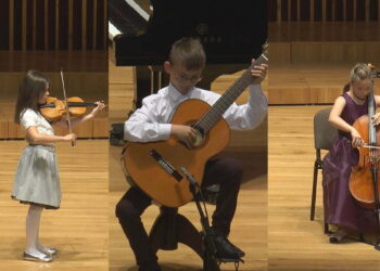 Koncert uczniów ZSM – J. Kotowska, J. Chrost, K. Kacprzak