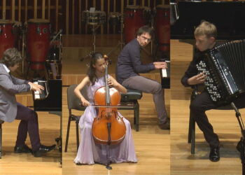 Koncert uczniów ZSM – A. Siewierski, A. Chmielewska, M. Skopek