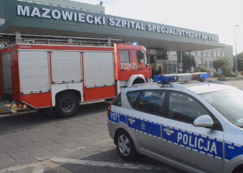 POŻAR W SZPITALU NA JÓZEFOWIE!