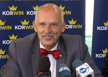 Korwin-Mikke w Radomiu o uchodźcach i Fabryce Broni