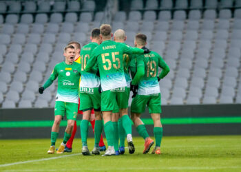 Radomiak pokonuje Koronę Kielce! Zieloni przezimują w czołówce Fortuna 1 Ligi