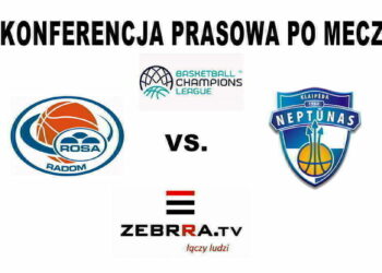 Konferencja prasowa po meczu ROSA – Neptunas