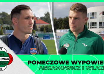 Dawid Abramowicz i Piotr Wlazło po meczu Radomiak – Bruk-Bet Termalica [RADOMIAK.TV]