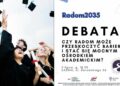 Debata – Radom jako silny ośrodek akademicki? | Radom2035 – Zapraszamy na transmisję!